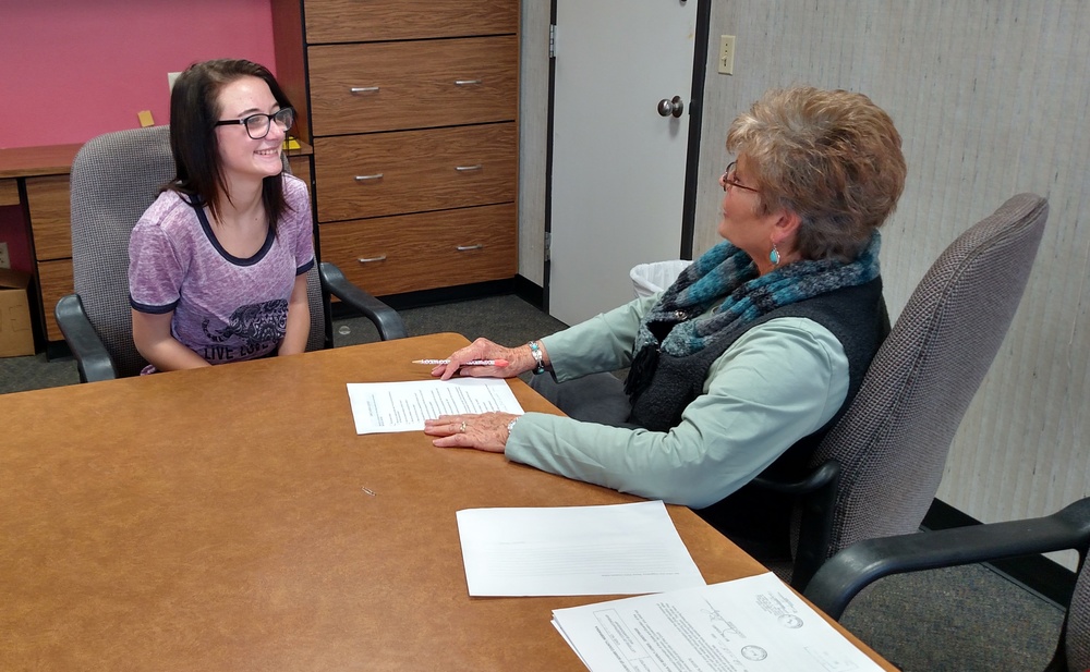 Personal Finance Class Completes Job Application Skills Unit