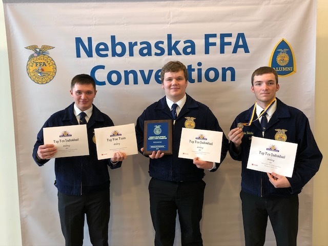 Fillmore Central District CDEs and State FFA Convention Results