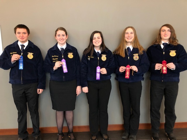 FC FFA Attended District Leadership Development Events