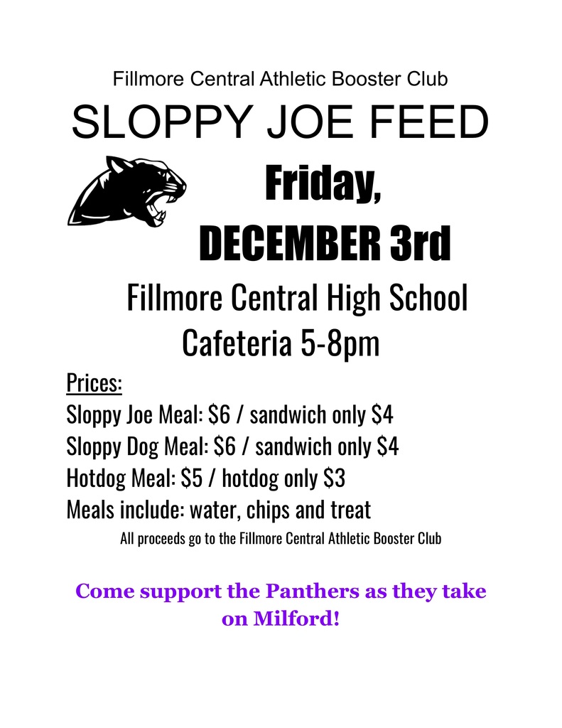 Sloppy Joe Feed Information