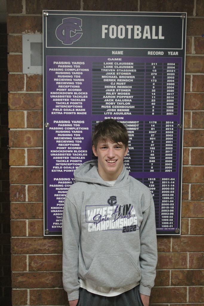 Treven with record board