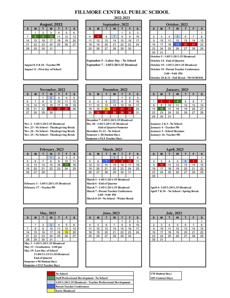 FC Calendar 22-23 School Year