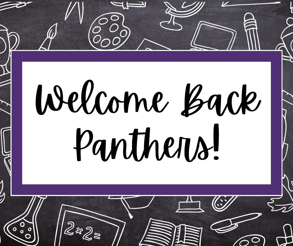 Welcome Back Panthers!