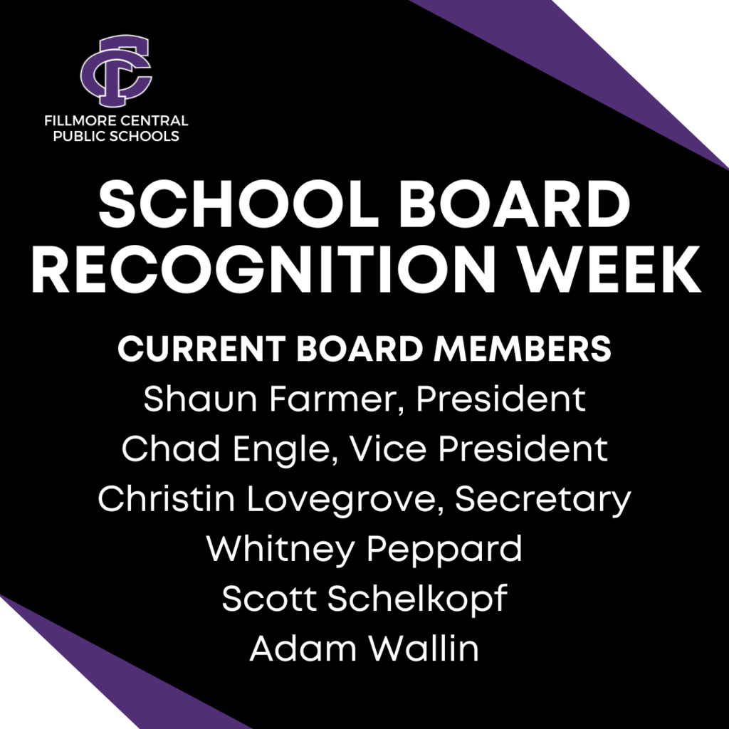 School Board Recognition Week January 22nd-29th #FCPantherProwl
