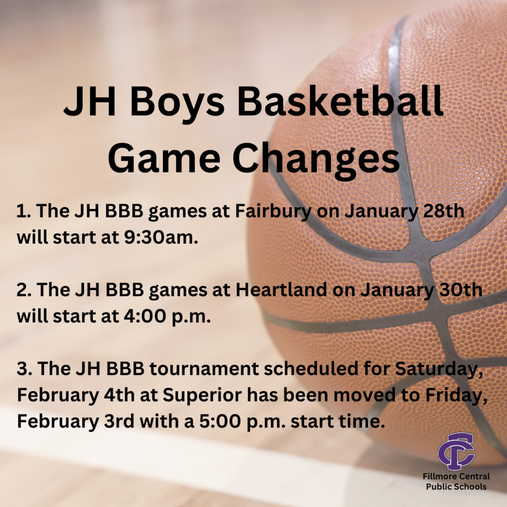 JH BBB Game Changes
