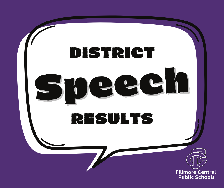 District Speech Results